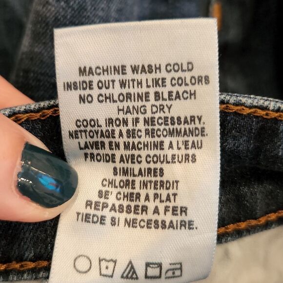 Dark wash vintage reserve straight leg Joe's jeans size 24. - Picture 7 of 11